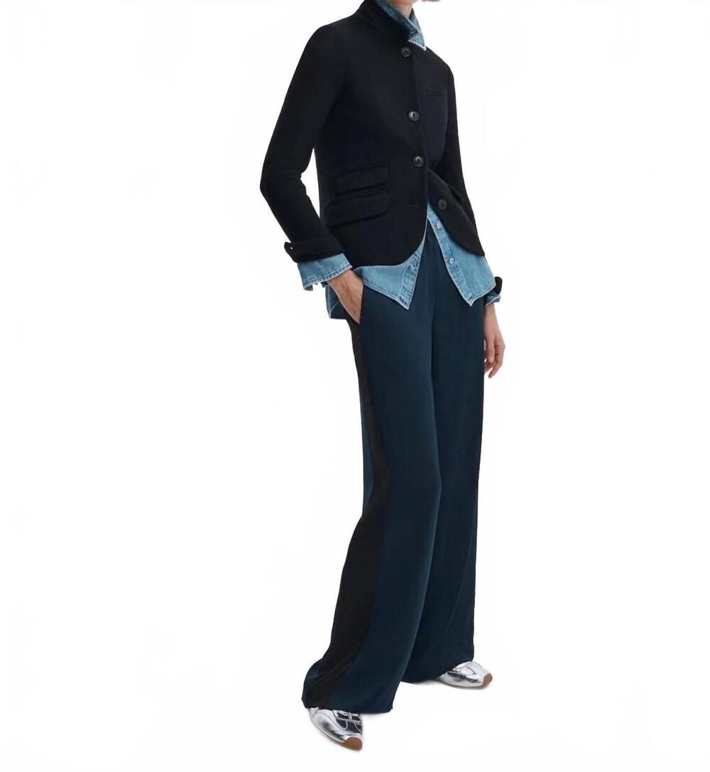 NEW RAG & BONE slade tailored blazer in black
